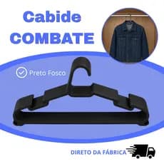 Kit de Cabides Preto Fosco Combate Adulto Preto Reforçado Atacado Direto de Fábrica