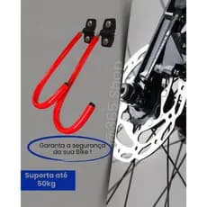 2 Suportes Gancho Vertical de Bicicleta para Parede Multiuso Articulado. Edição Limitada Laranja !