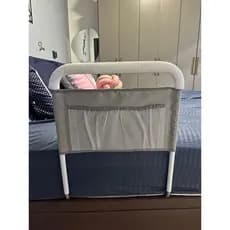 Grade De Cama CINZA Apoio de Segurança para Idoso Reforçada PRONTA ENTREGA