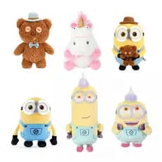 2026 novo estilo Universal genuíno Minions unicórnio TIM urso boneca de pelúcia Banana homem boneca de pelúcia20260508