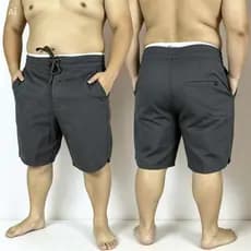 BERMUDA SARJA MASCULINA PLUS SIZE 50 AO 56/LISAS/PREMIUM/9 CORES/3 BOLSO/CORDÃO DE REGULAGEM