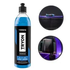 Kit Tryon 500ml Vonixx + Aplicador Vonixx -  Restaurador Automotivo 3 Em 1