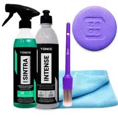 Kit Sintra Fast + Intense Vonixx 500ml Limpeza, Hidratação e Proteção para os seus plásticos