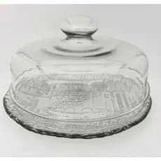 Queijeira de vidro Canastra 13x23cm