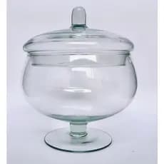 Bomboniere de vidro Maracanã 22cmx18cm (2Litros).