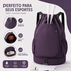 Bolsa Mochila Saco Esportiva Sacola Academia Raquete Futebol Basquete Passeio Viagem Impermeável MO-YM3001#