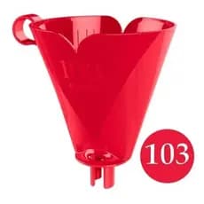 Suporte Porta Filtro Coador De Café Grande 103 Vermelho