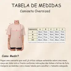 Camiseta Oversized Tecido Algodão Básica Lisa