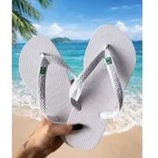 chinelo de dedo BANDEIRINHA ( havaianas)
