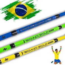 VARA DE PESCA PARA MOLINETE 15|40Lb ALBATROZ NOVA TECHNO SOLID 2 PARTES PESCA PESADA RIO E PESQUEIRO