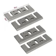 Kit 10 Laminas Faca Para Plaina 82mm  HSS 2x 5 Pacote