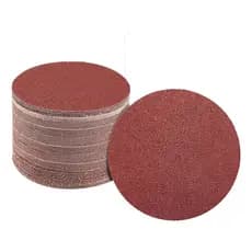 Discos de Lixa 4 Pol 100mm Kit 30 Velcro Sem Furo Para Madeira Metal