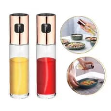 Porta Azeite Azeiteiro Spray 100ml Óleo Shoyo Vinagre p/ Cozinha Compacto p/ Temperar Alimentos Saladas e Grelhar