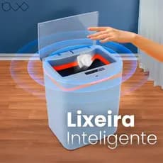 Lixeira Inteligente 15L com Sensor de Movimento