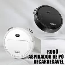 Robô Varredora/Aspirador De Pó Automática 3 Em 1 Limpeza Doméstica Robótico Inteligente E Silencioso