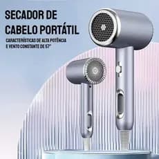 SECADOR PROFISSIONAL - De Cabelo Sublime - Secagem Rapida 110/220v