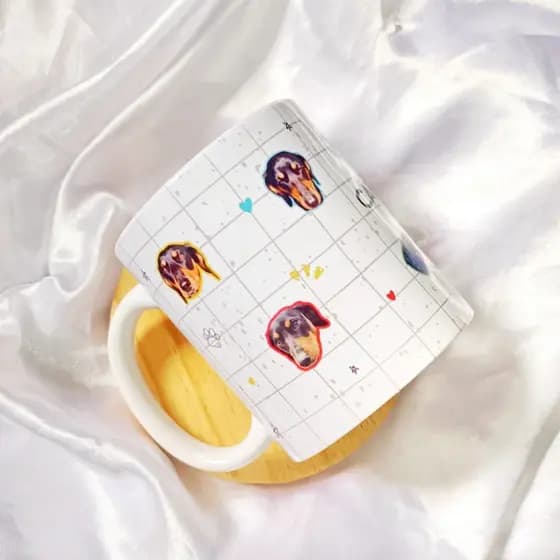 Caneca rostinho pet, caneca fofa pet, caneca Personalizada cachorro, caneca mamãe, caneca papai, caneca para presente,