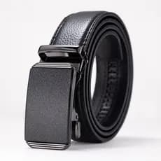 Cinto de couro genuíno de alta qualidade, liga de metal, fivela automática, cintos de cintura para homens