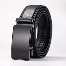 Cinto masculino automático de couro genuíno, cinto de luxo masculino, cinto de moda masculina de alta qualidade