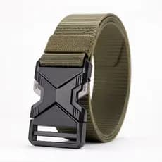 Cinto tático  Metal automática durável, perfeito para aventuras ao ar livre, acessórios unissex para homens e mulheres
