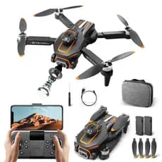 Drone GT5 Profissional - Câmera HD WiFi FPV, 2 Baterias, 200m Alcance, Obstáculo 360°