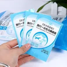 Capas descartáveis ​​para assento sanitário, 20/30/50 unidades por pacote, perfeitas para viagens.