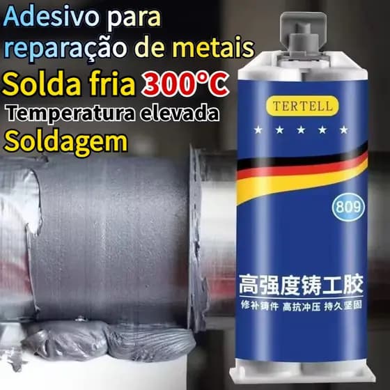 100ML Cola de Fundição Resistente a Altas Temperaturas Para Soldagem e Vazamento Radiador Cola de reparo de metal