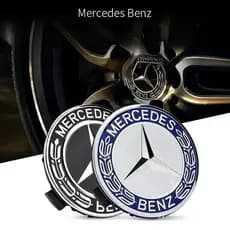 Calota de roda Mercedes C180 C200 E260 E300 S350 ML350 GLA com logotipo Mercedes 5494