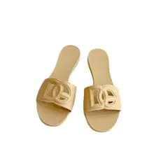 P0PG Novas Sandálias Femininas de Verão, Chinelos de Tira Única Grossa, Sapatos de Praia Jelly de Bico Reto, Tam 6284