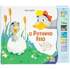 Livro Sonoro O Patinho Feio Ler E Ouvir História Narrada Infantil