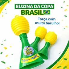 Buzina Brasil Copa do Mundo 30cm Vai Brasil