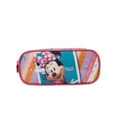 Estojo Duplo Escolar Minnie Celular