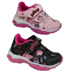 Tênis Infantil Feminino Com Luz pepa