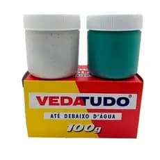 Cola Epóxi Vedatudo 100g Reparos Caixa D'água Piscina Tubos