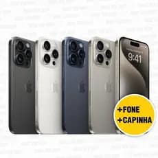 Celular iPhone 15, 15 Pro e Pro Max 128gb e 256gb 5g Vitrine