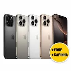 Celular iPhone 16 Pro Max 256gb 5G E-sim Original (VITRINE)