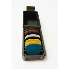 Case Porta Palhetas de Guitarra/Violão – Compacta e Discreta