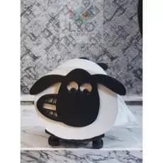 Suporte de papel higiênico decorativo Ovelha
