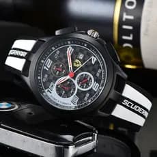 Relógio masculino de seis ponteiros relógio de quartzo FERRARI clássico marca superior relógio de pulso elegante moda F1