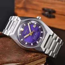 Relógio masculino moda SEIKO relógio de pulso de quatro mãos relógio mecânico série marca superior rei