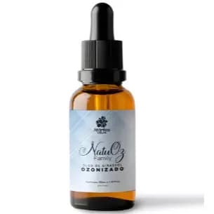 Óleo de Girassol Ozonizado Family 100% Natural Hiper Concentrado Ozônio Ativo 50ml