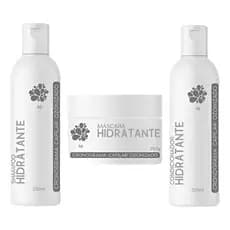 Kit Shampoo e Condicionador Ozonizados Nutri-Enrich 250ml +1 Mascara Atlântica Natural Original 250g