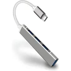 Hub Tipo C x 1 USB 3.0 + 3 USB 2.0 Tipo-c Para USB HUB - HUB-7560-C - ONEX