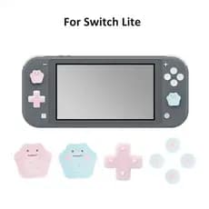 Tampas De Joystick De Silicone Switch Lite E Capas De Botão , 25 Estilos De Acessórios De Pele Protetora