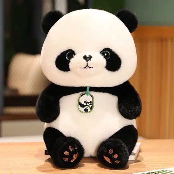 60cm Panda Boneca de Pelúcia Tesouro Nacional Super Boneca Presente de Aniversário