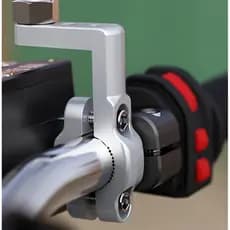 Suporte multifuncional modificado para motocicleta, suporte de extensão de torneira, navegação para celular, instalação