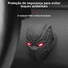 Pantera Negra Carro One-Click Start Capa Protetora Adesivo Decorativo Modificação Interior Do Carro Adesivo Decorativo A