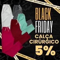 Calça de Pijama Cirúrgico Scrub Oxford