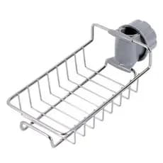 SUPORTE ORGANIZADOR DE PIA E CHUVEIRO INOX MULTIUSO
