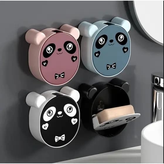 Saboneteira de Parede Panda